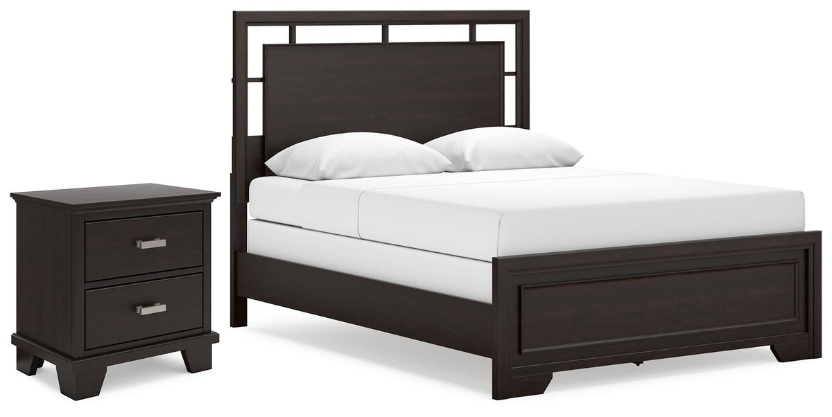 Covetown Bedroom Sets - B441B17 - product view or room setting; complete kit and included component views (supplier image 87)