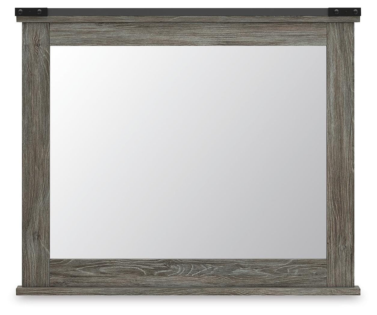 Frandern Bedroom Mirror - B4480-26 - product view or room setting; only mirror included (supplier image 1)