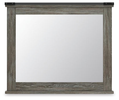 Frandern Bedroom Mirror - B4480-26 - product view or room setting; only mirror included (supplier image 1)