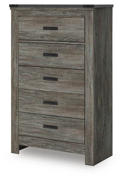 Frandern Chest of Drawers - B4480-46 - product view or room setting; only chest included (supplier image 1)