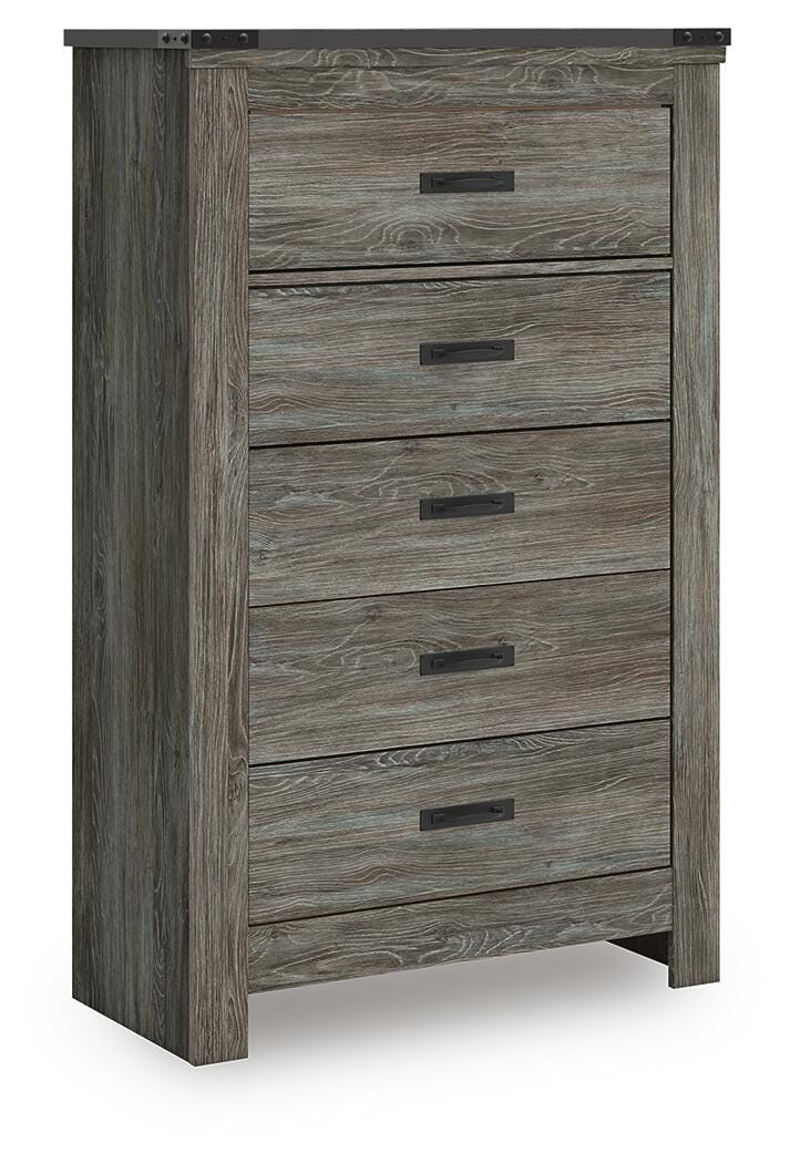 Frandern Chest of Drawers - B4480-46 - product view or room setting; only chest included (supplier image 3)