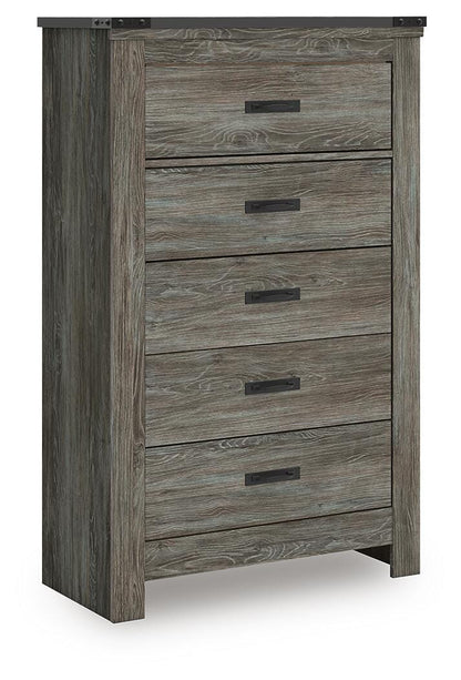 Frandern Chest of Drawers - B4480-46 - product view or room setting; only chest included (supplier image 3)