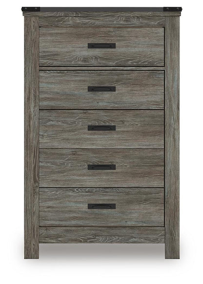 Frandern Chest of Drawers - B4480-46 - product view or room setting; only chest included (supplier image 5)