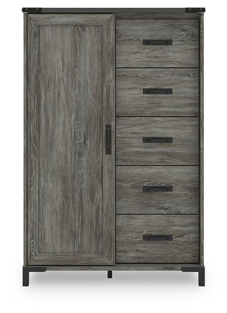 Frandern Dressing Chest - B4480-48 - product view or room setting; only chest included (supplier image 5)
