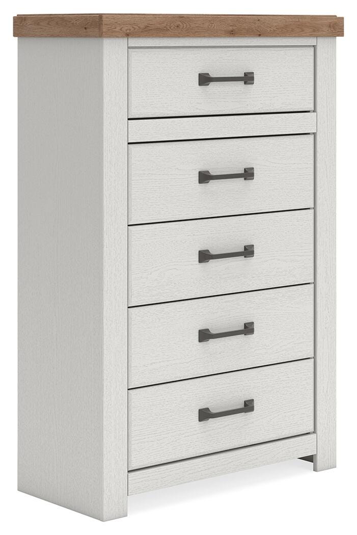 Savonport Chest of Drawers - B4615-46 - product view or room setting; only chest included (supplier image 1)