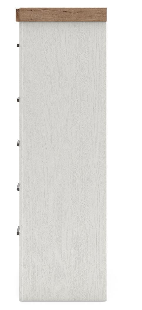 Savonport Chest of Drawers - B4615-46 - product view or room setting; only chest included (supplier image 7)