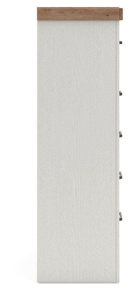Savonport Chest of Drawers - B4615-46 - product view or room setting; only chest included (supplier image 5)