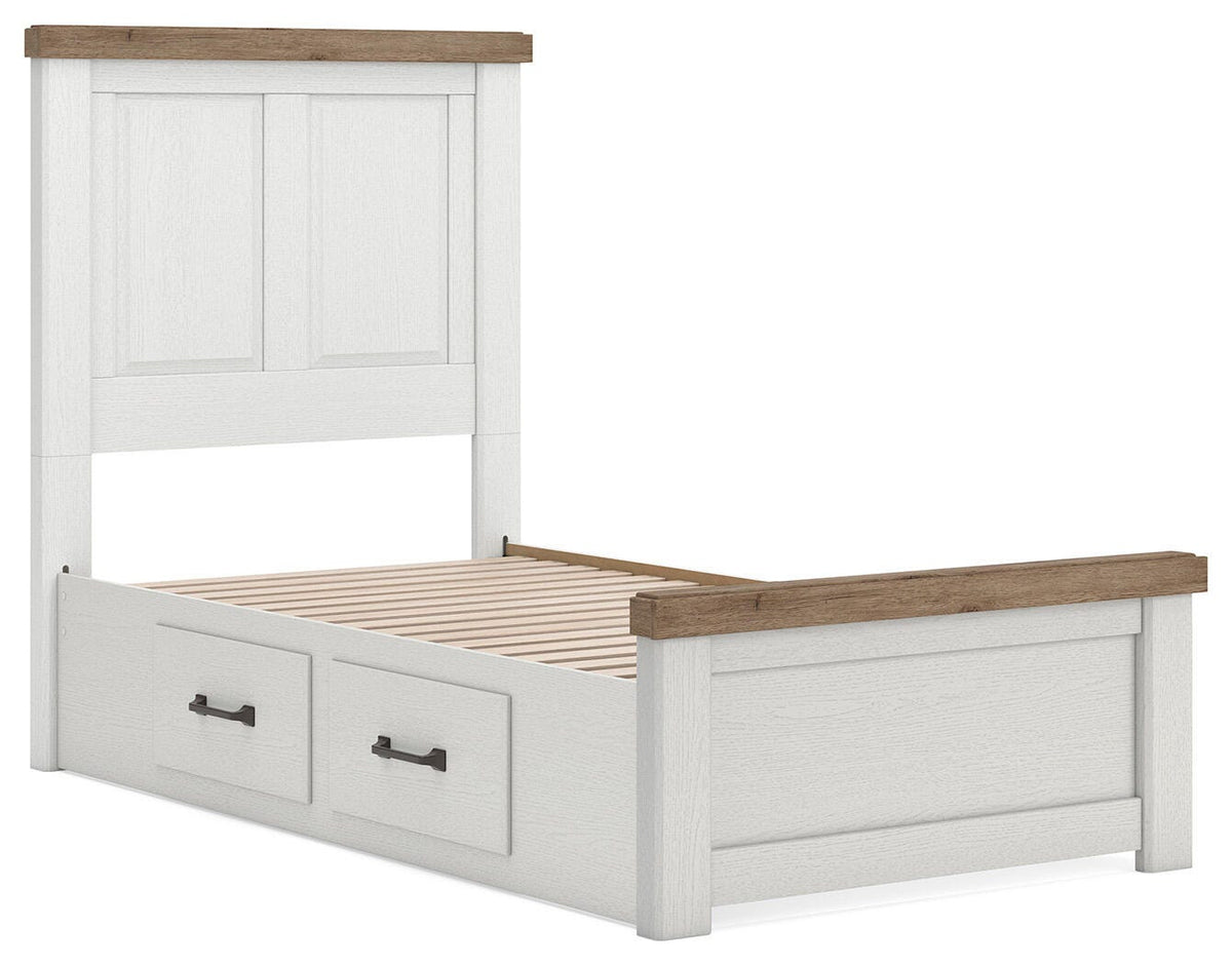 Savonport Panel Bed with Storage