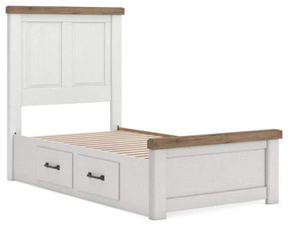 Savonport Panel Bed with Storage