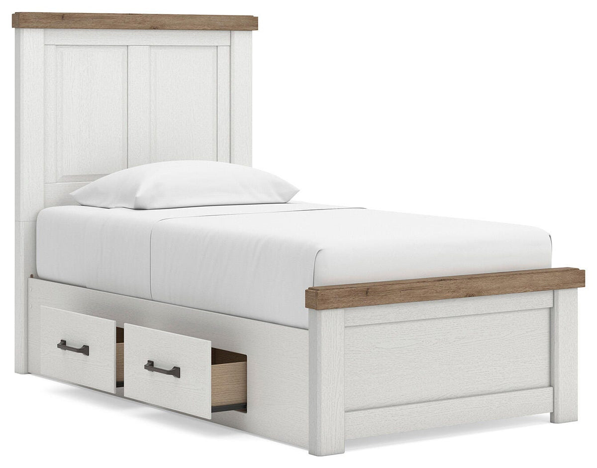 Savonport Panel Bed with Storage