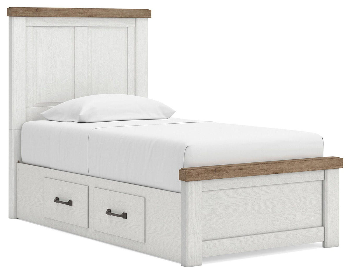 Savonport Panel Bed with Storage