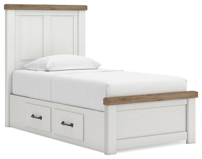 Savonport Panel Bed with Storage