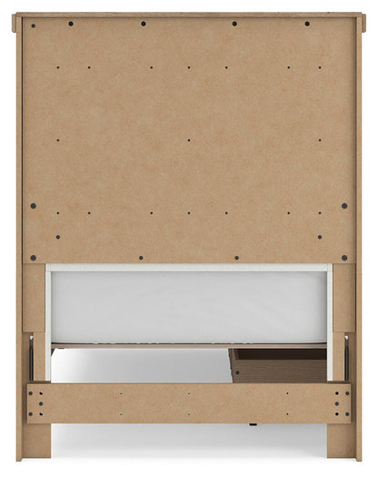 Savonport Panel Bed with Storage