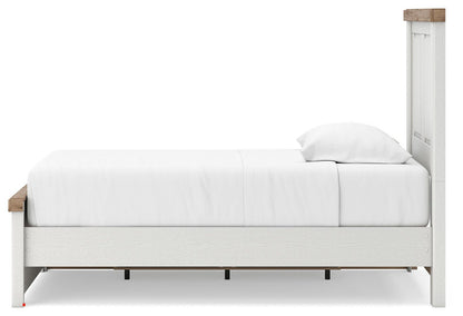 Savonport Panel Bed with Storage