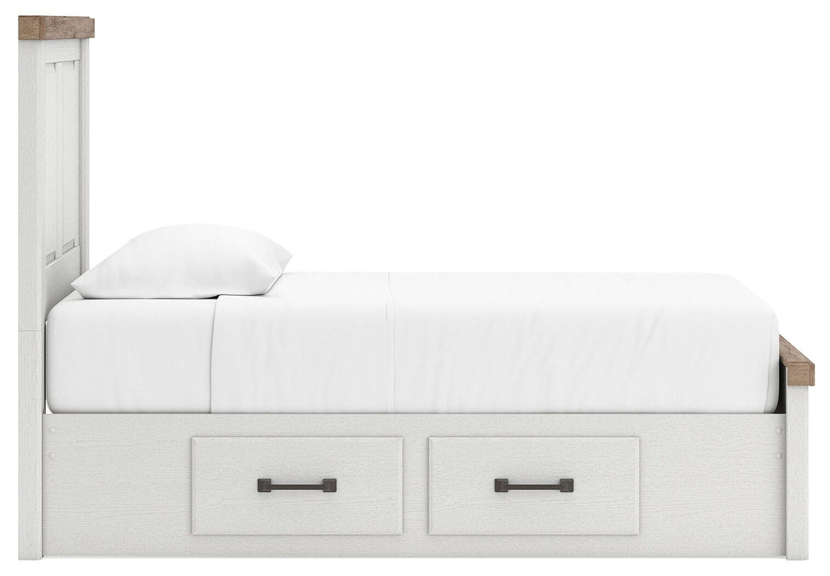 Savonport Panel Bed with Storage
