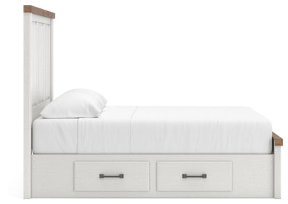Savonport Panel Bed with Storage