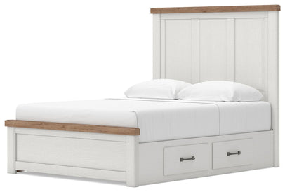 Savonport Panel Bed with Storage