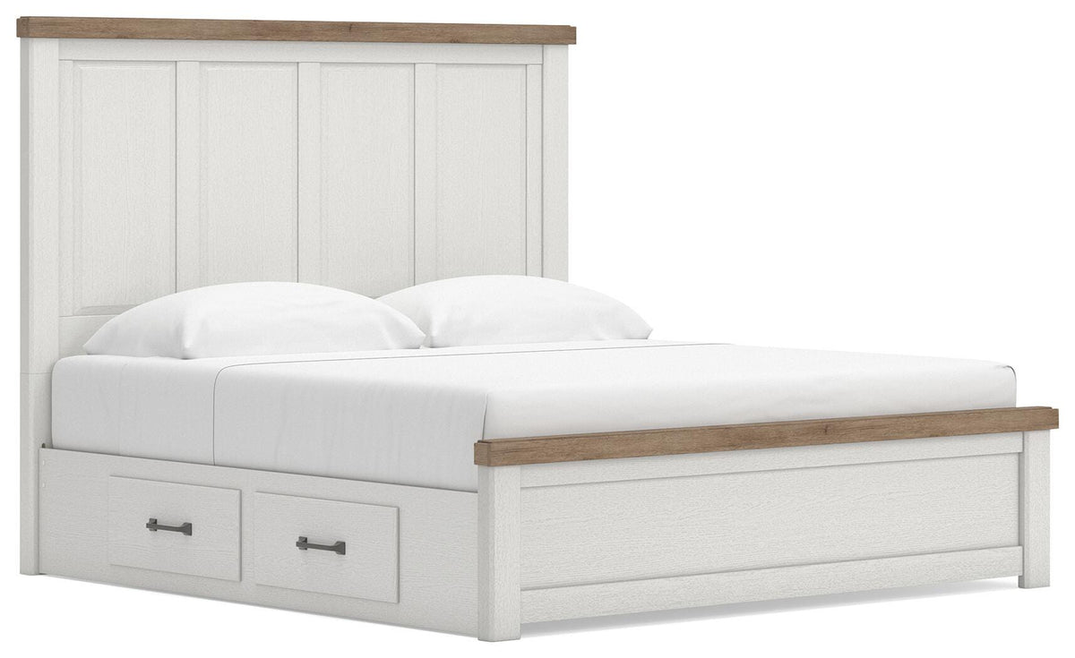 Savonport Panel Bed with Storage