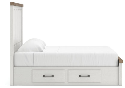 Savonport Panel Bed with Storage