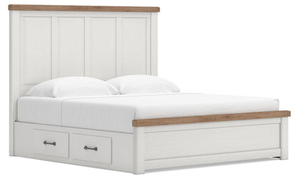 Savonport Panel Bed with Storage