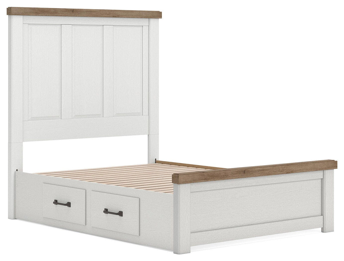 Savonport Panel Bed with Storage