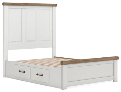 Savonport Panel Bed with Storage