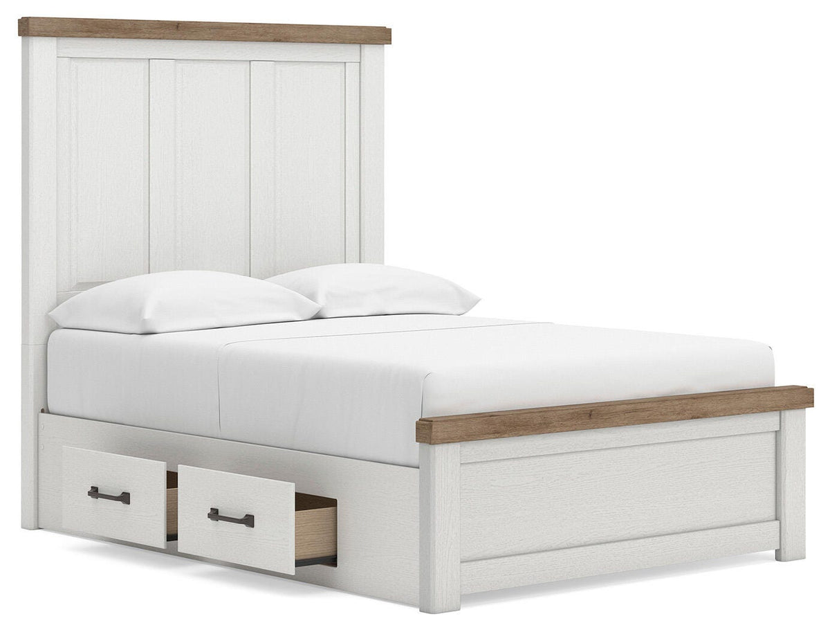 Savonport Panel Bed with Storage