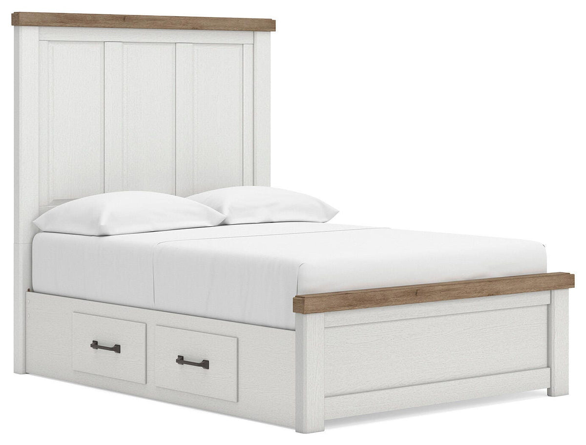 Savonport Panel Bed with Storage