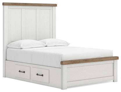 Savonport Panel Bed with Storage