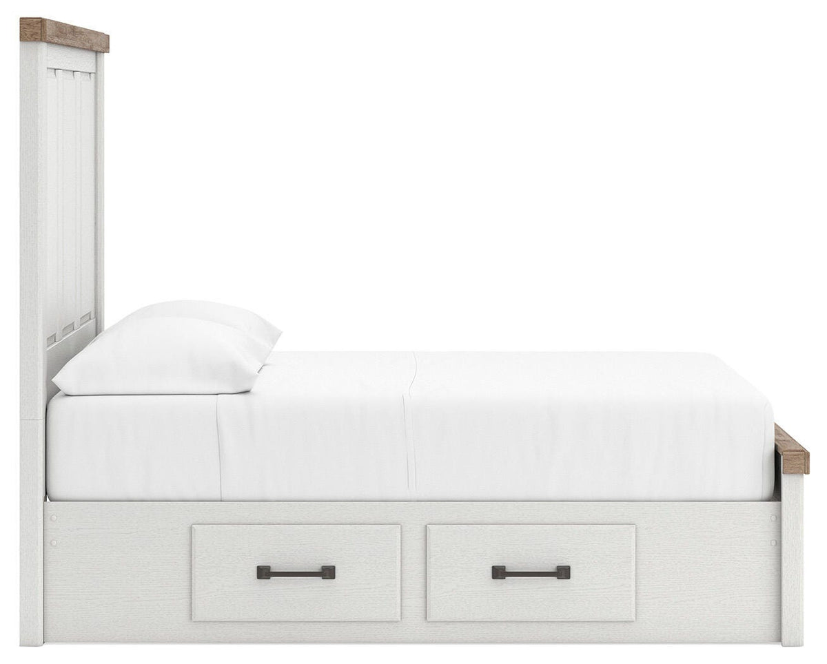 Savonport Panel Bed with Storage