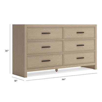 Calmoro Dresser - B602-31 - approximate manufacturer dimensions (supplier image 9)