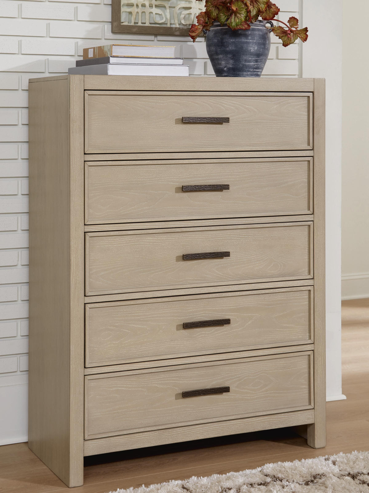 Calmoro Chest of Drawers - B602-46 - product view or room setting; only chest included (supplier image 2)