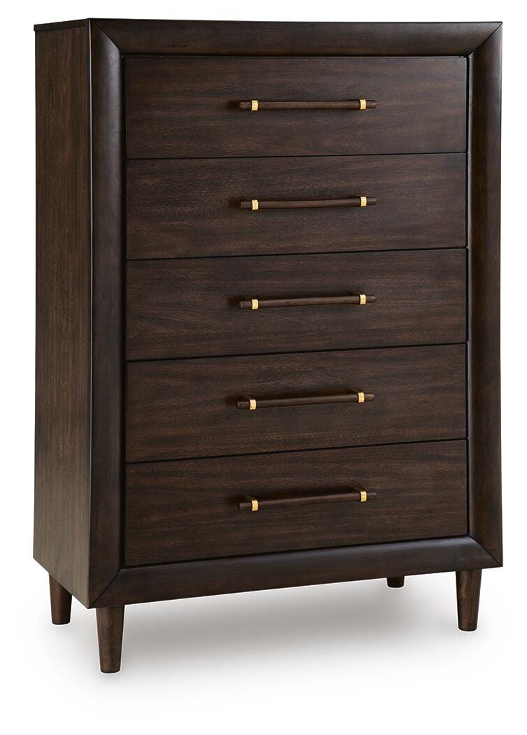 Dantenton Chest of Drawers - B611-46 - product view or room setting; only chest included (supplier image 1)