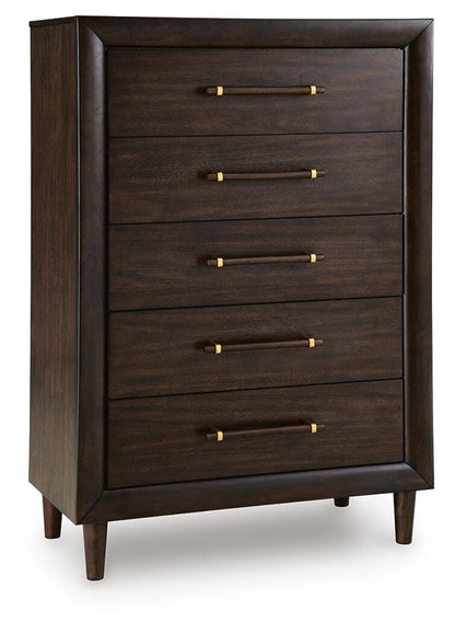 Dantenton Chest of Drawers - B611-46 - product view or room setting; only chest included (supplier image 1)