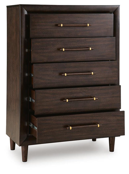 Dantenton Chest of Drawers - B611-46 - product view or room setting; only chest included (supplier image 3)