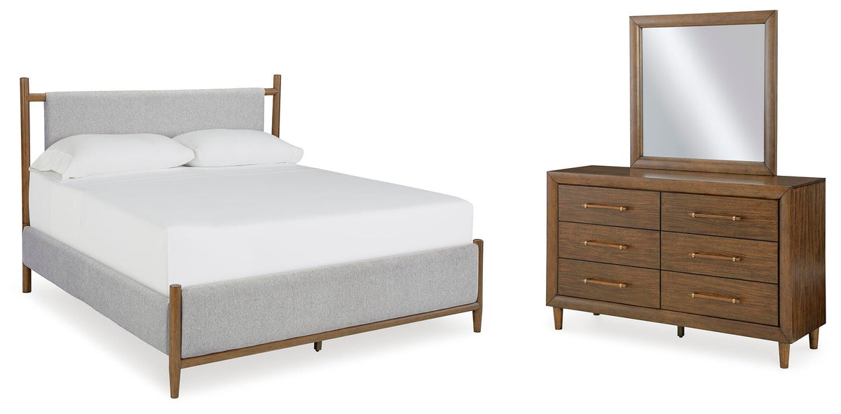 Lyncott Bedroom Sets - B615B8 - product view or room setting; complete kit and included component views (supplier image 1)