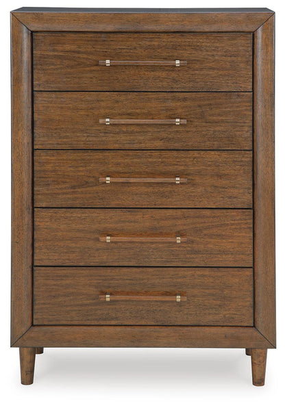 Lyncott Chest of Drawers - B615-46 - product view or room setting; only chest included (supplier image 4)
