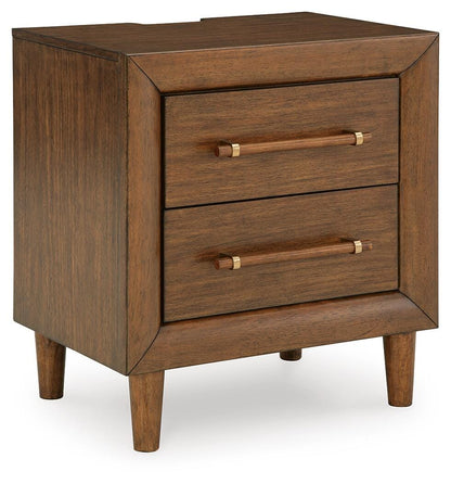 Lyncott Nightstand - B615-92 - product view or room setting; only nightstand included (supplier image 1)