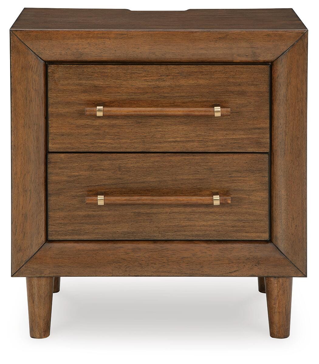 Lyncott Nightstand - B615-92 - product view or room setting; only nightstand included (supplier image 4)