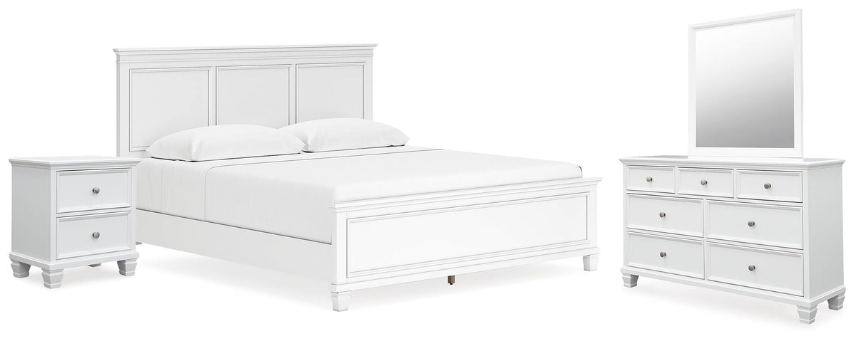 Fortman Bedroom Sets - B680B17 - product view or room setting; complete kit and included component views (supplier image 114)