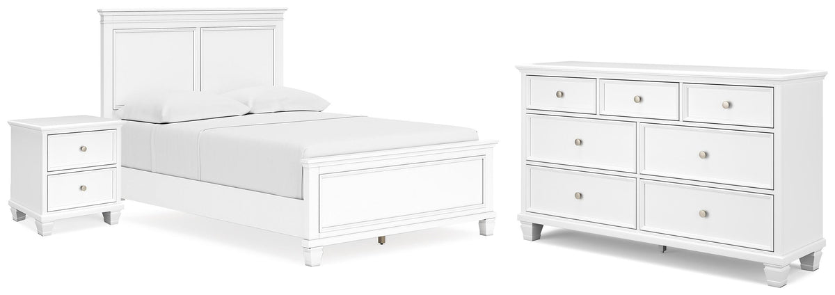 Fortman Bedroom Sets - B680B28 - product view or room setting; complete kit and included component views (supplier image 131)