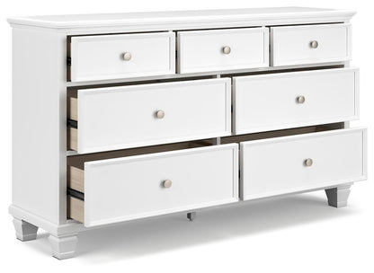 Fortman Bedroom Sets - B680B12, B680B14, B680B9, B680B7, B680B3, B680B13, B680B15, B680B16, B680B17, B680B18, B680B19, B680B28, B680B29 - product view or room setting; complete kit and included component views (supplier image 30)