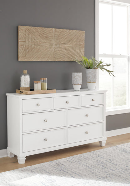 Fortman Bedroom Sets - B680B12, B680B14, B680B9, B680B7, B680B3, B680B13, B680B15, B680B16, B680B17, B680B18, B680B19, B680B28, B680B29 - product view or room setting; complete kit and included component views (supplier image 29)