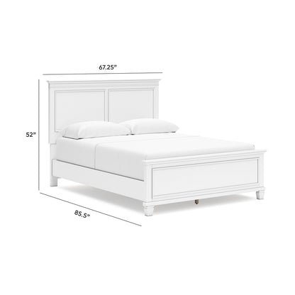 Fortman Bedroom Sets - B680B12, B680B3, B680B16 - approximate manufacturer dimensions (supplier image 53)