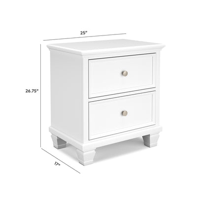 Fortman Nightstand - B680-92 - approximate manufacturer dimensions (supplier image 13)