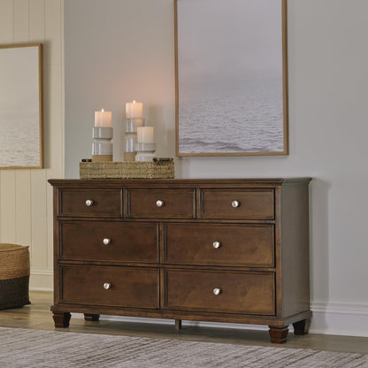 Danabrin Dresser - B685-31 - product view or room setting; only dresser included (supplier image 2)