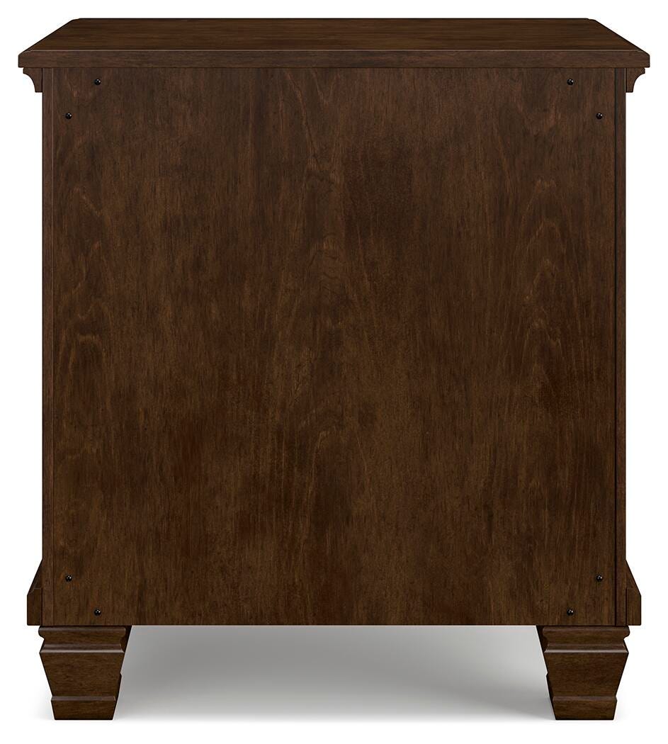 Danabrin Nightstand - B685-92 - product view or room setting; only nightstand included (supplier image 6)
