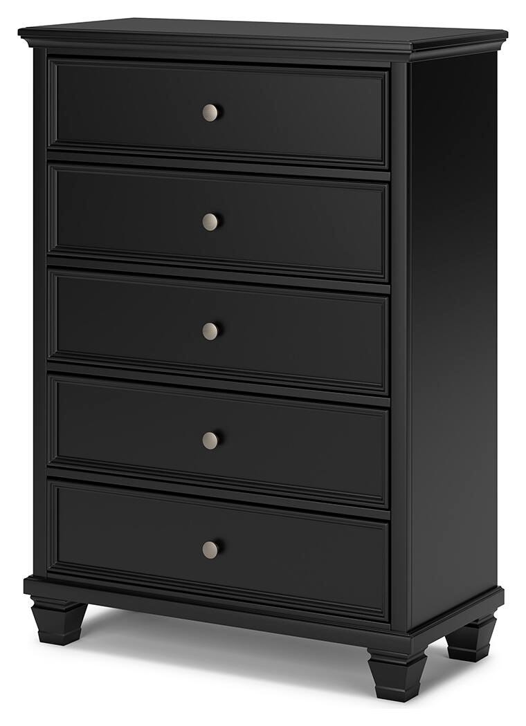 Lanolee Chest of Drawers - B687-46 - product view or room setting; only chest included (supplier image 3)