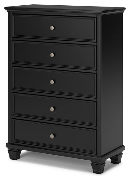Lanolee Chest of Drawers - B687-46 - product view or room setting; only chest included (supplier image 3)