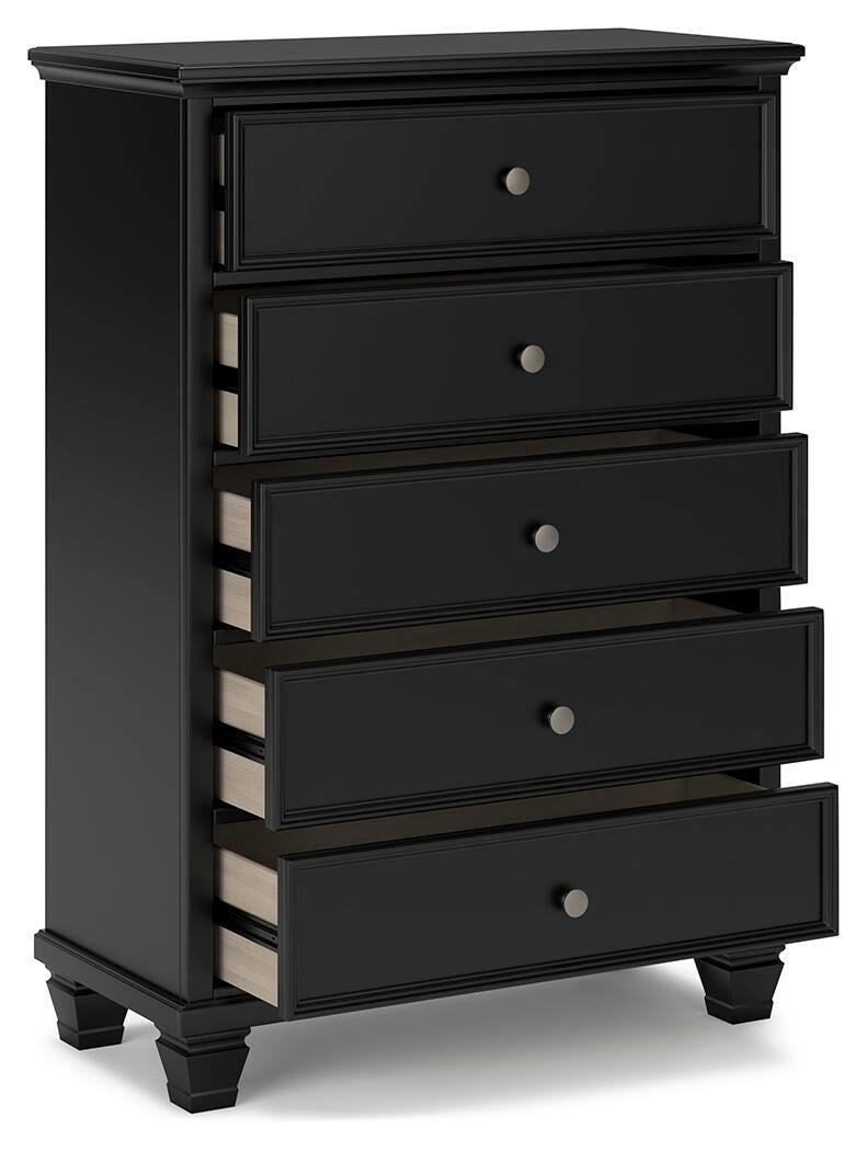Lanolee Chest of Drawers - B687-46 - product view or room setting; only chest included (supplier image 4)